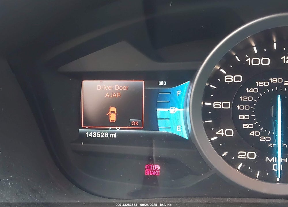 2011 FORD EXPLORER LIMITED VIN: 1FMHK7F82BGA42372