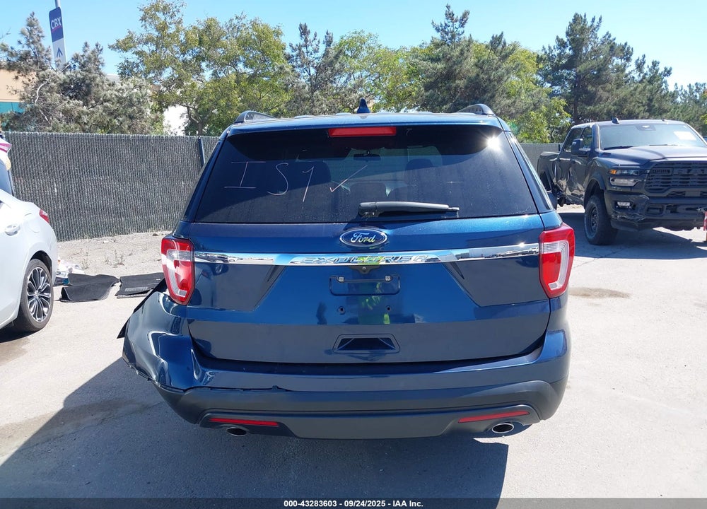 2017 FORD EXPLORER VIN: 1FM5K7B81HGE38570