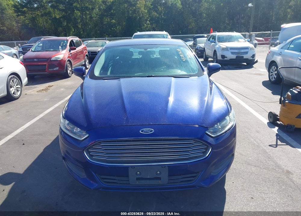 2013 FORD FUSION VIN: 3FA6P0G73DR167750
