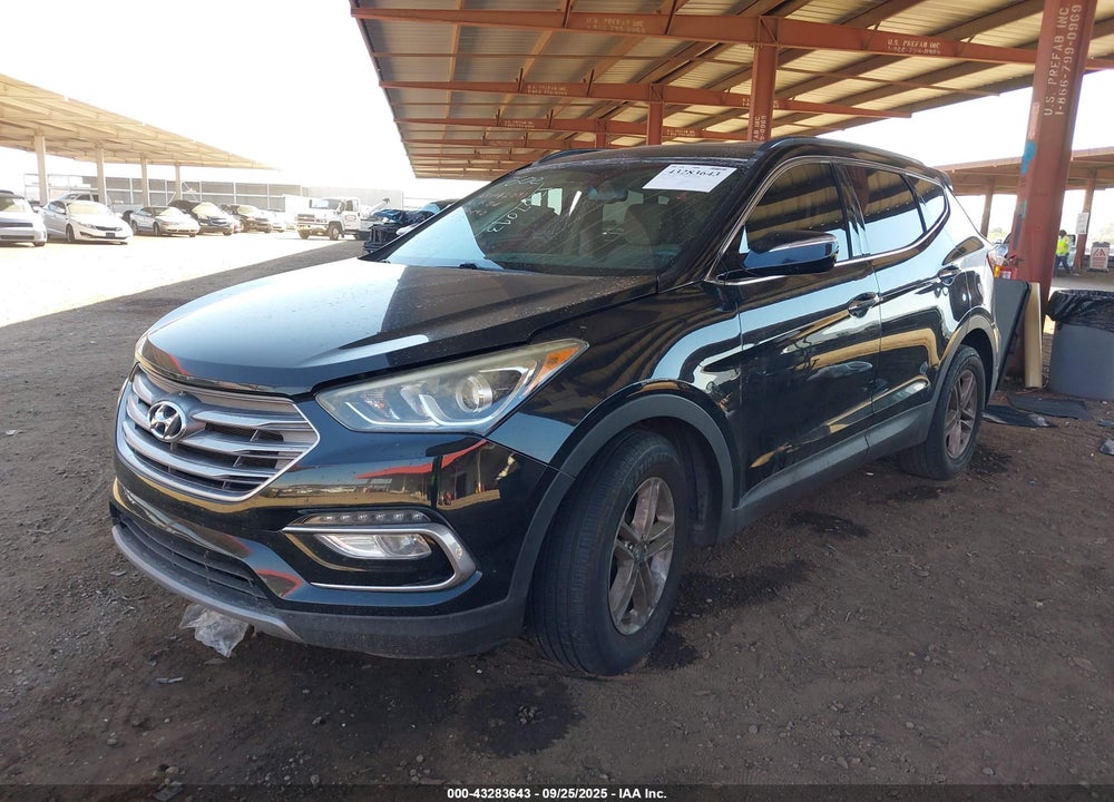 2018 HYUNDAI SANTA FE VIN: 5NMZU3LB8JH066582
