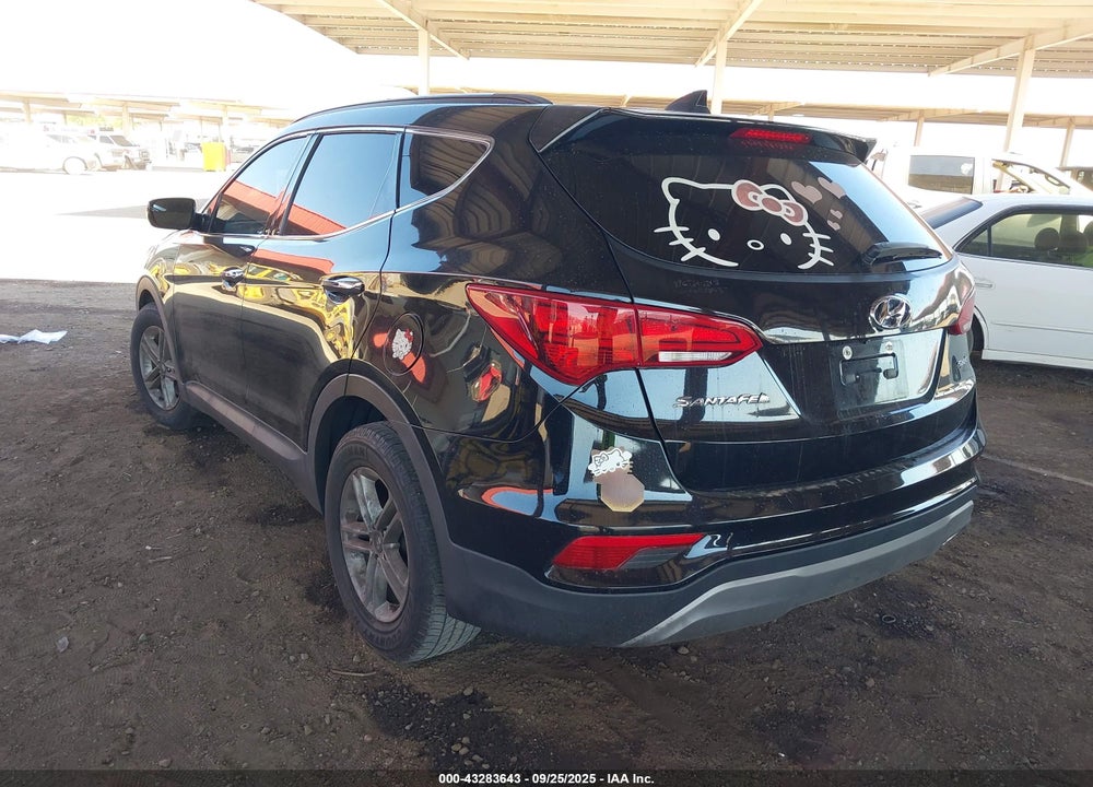 2018 HYUNDAI SANTA FE VIN: 5NMZU3LB8JH066582