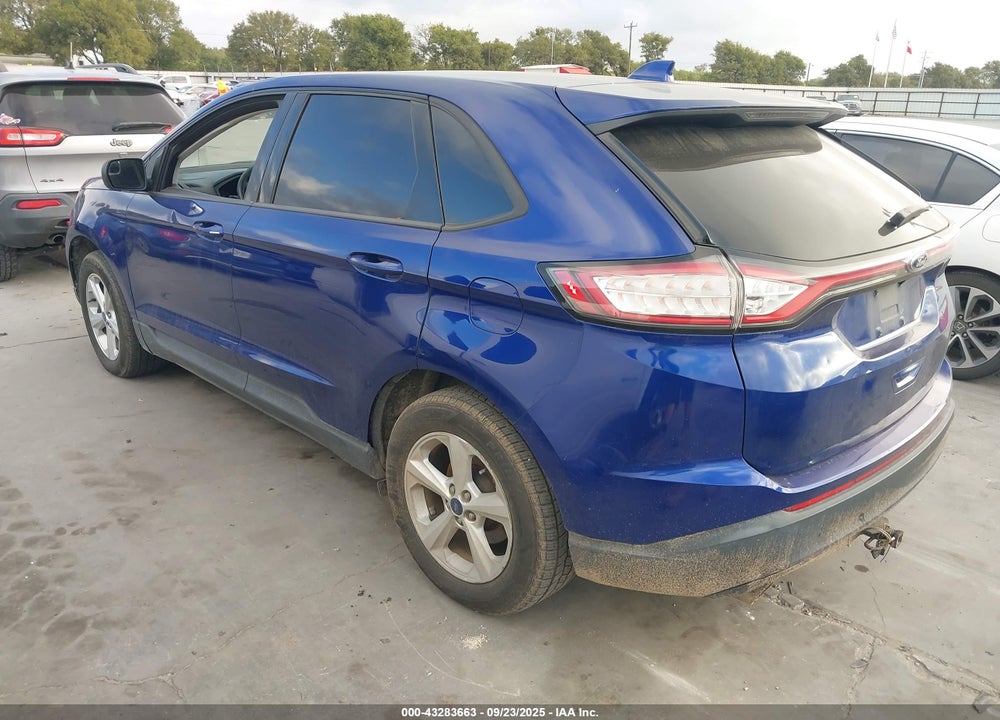 2015 FORD EDGE VIN: 2FMTK3G91FBB73896