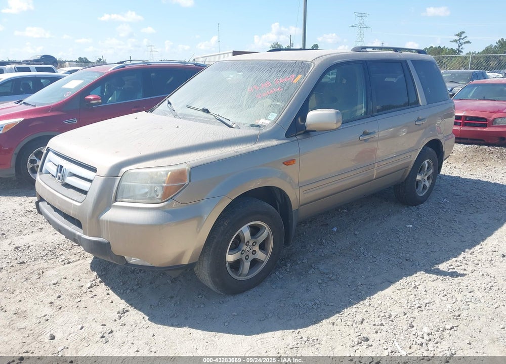 2006 HONDA PILOT EX VIN: 5FNYF28466B029890