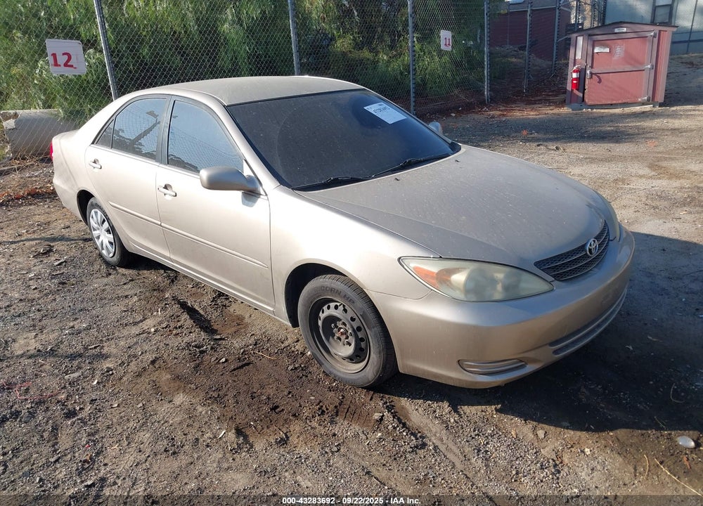 2004 TOYOTA CAMRY LE VIN: JTDBE32K240248735