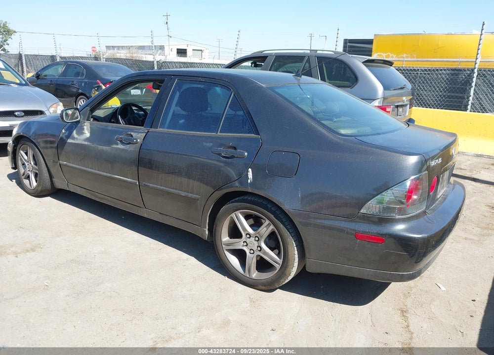 2003 LEXUS IS 300 VIN: JTHBD192030070625
