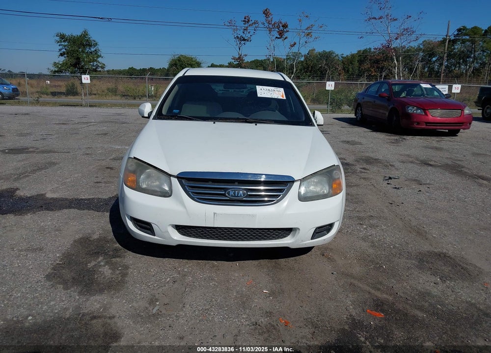 2009 KIA SPECTRA EX VIN: KNAFE221295656744