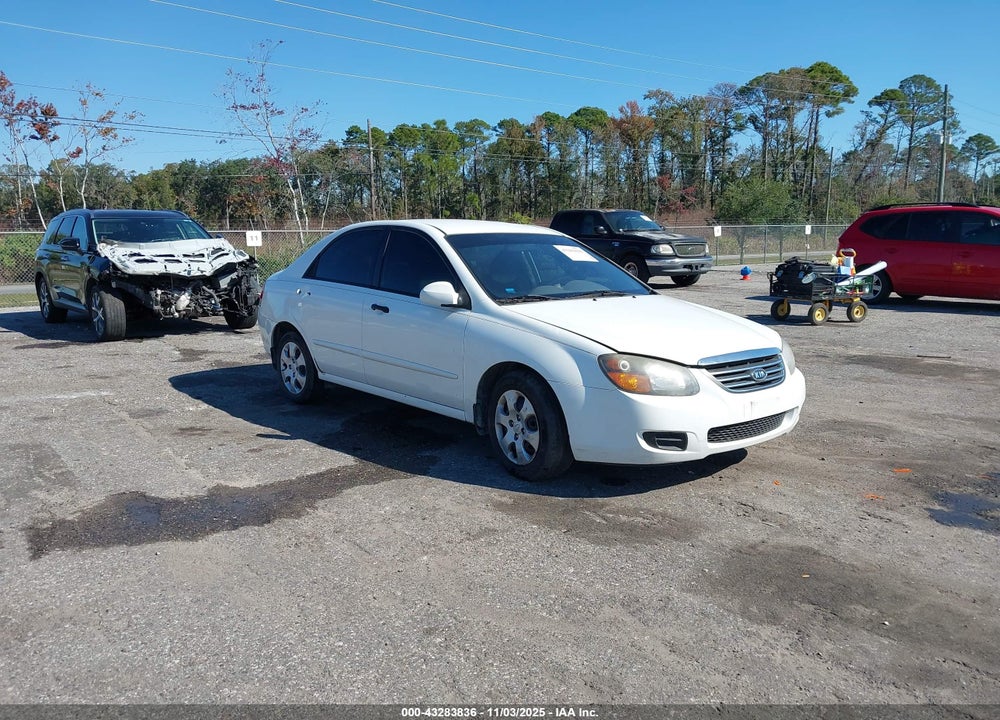 2009 KIA SPECTRA EX VIN: KNAFE221295656744