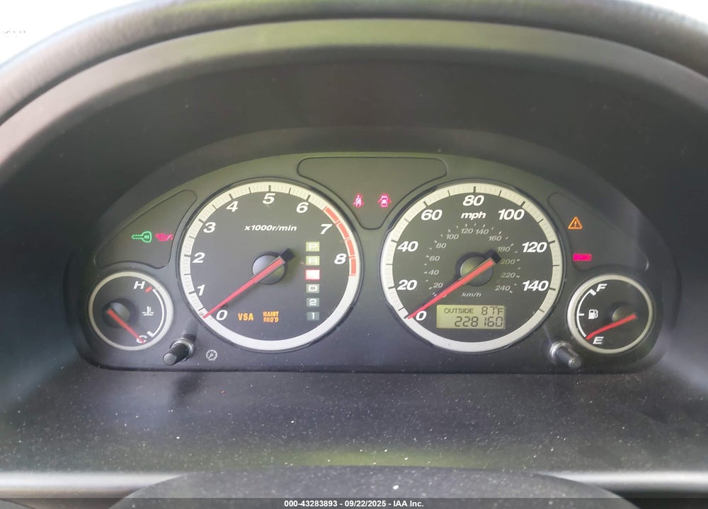 2005 HONDA CR-V EX VIN: SHSRD78825U301434