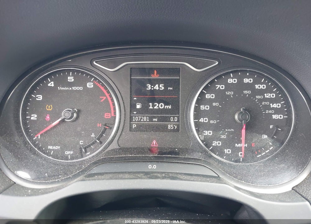2016 AUDI A3 2.0T PREMIUM VIN: WAUB8GFF0G1042594