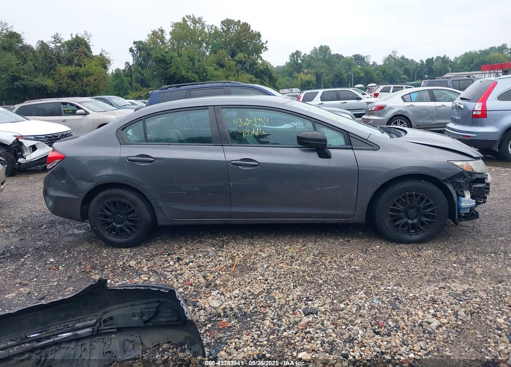 2014 HONDA CIVIC LX VIN: 2HGFB2F52EH557855