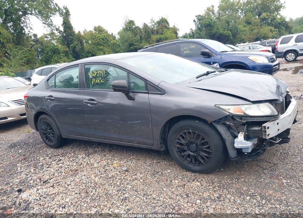 2014 HONDA CIVIC LX VIN: 2HGFB2F52EH557855