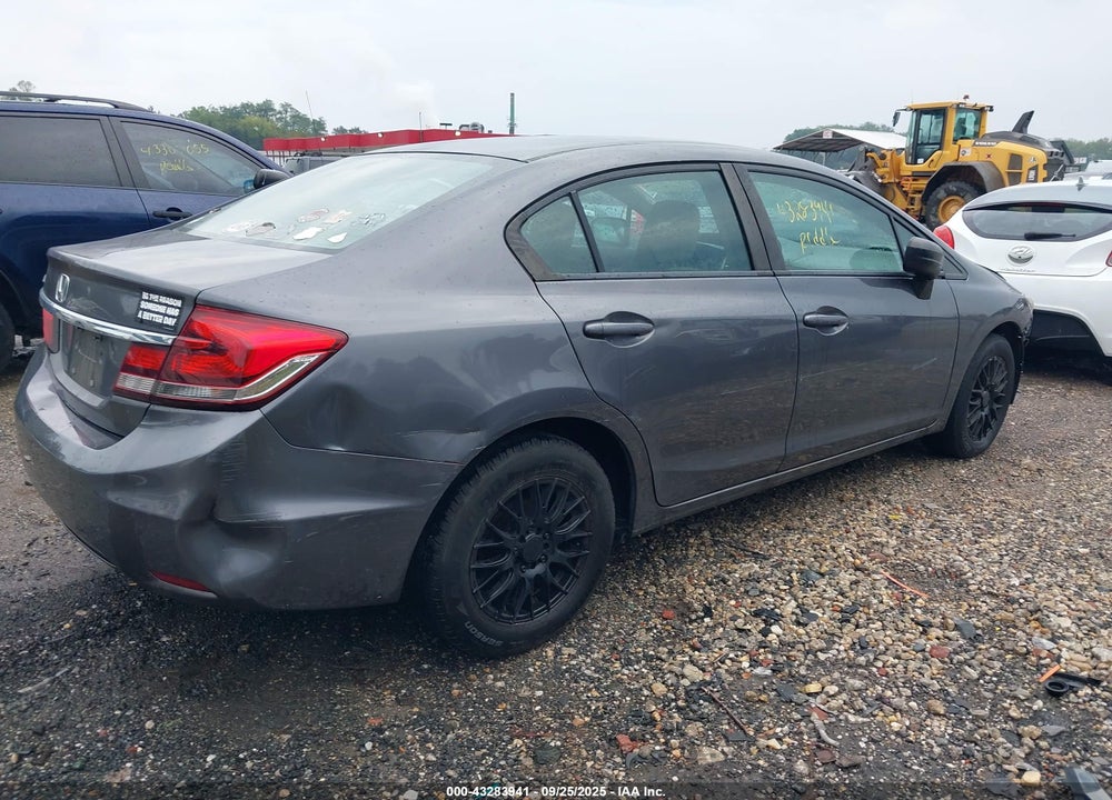 2014 HONDA CIVIC LX VIN: 2HGFB2F52EH557855