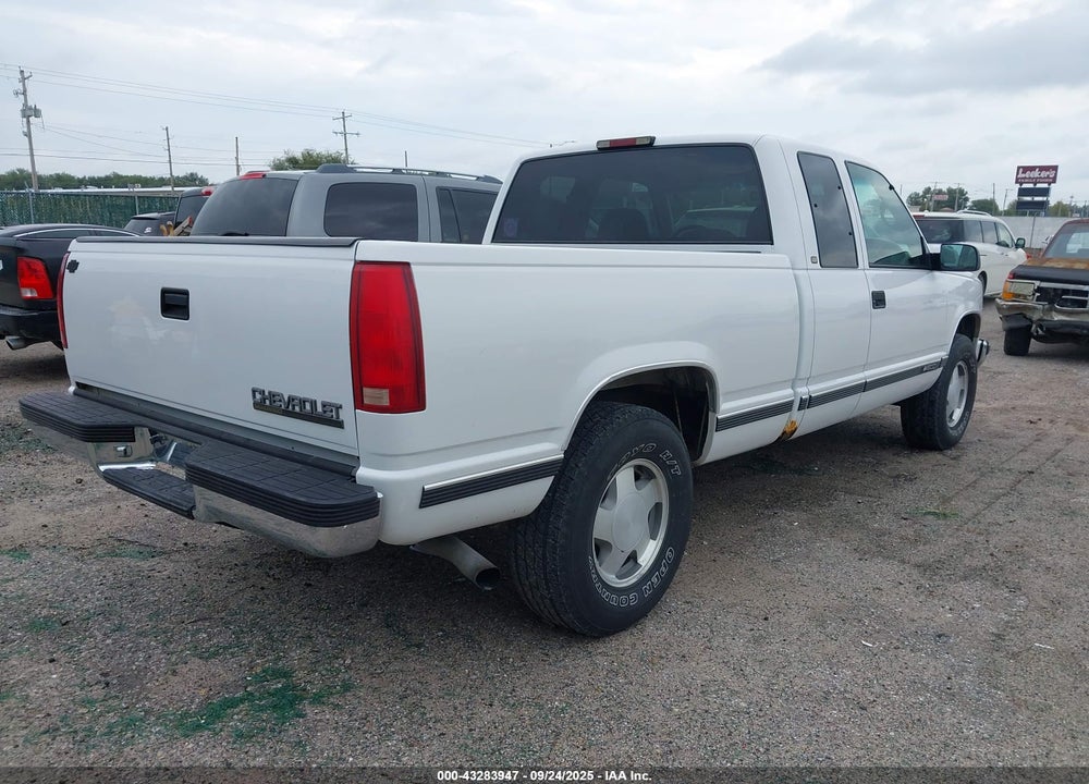 1998 CHEVROLET K1500 FLEETSIDE VIN: 2GCEK19R2W1156741