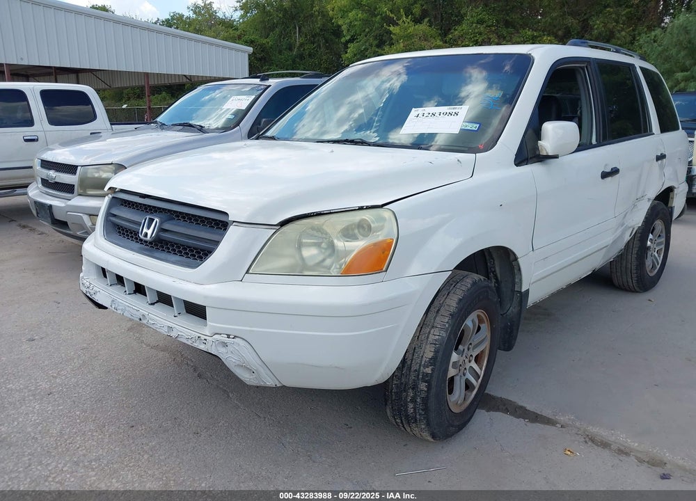 2003 HONDA PILOT EX-L VIN: 2HKYF18613H589292