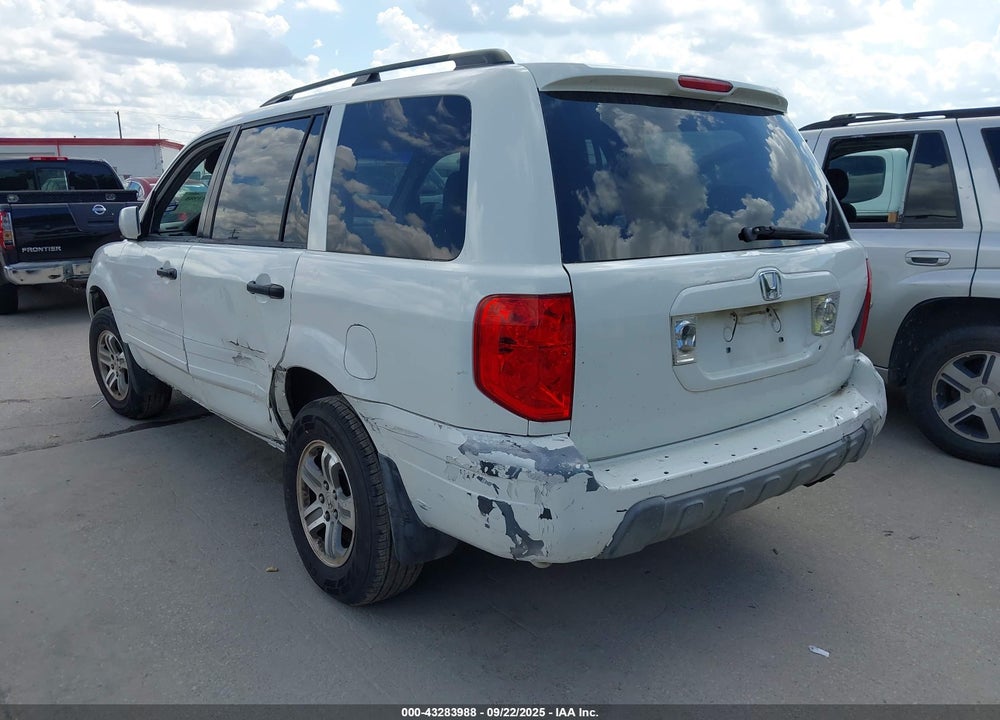 2003 HONDA PILOT EX-L VIN: 2HKYF18613H589292