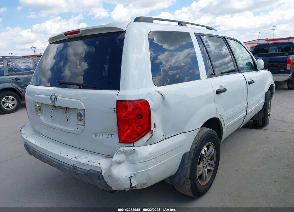 2003 HONDA PILOT EX-L VIN: 2HKYF18613H589292