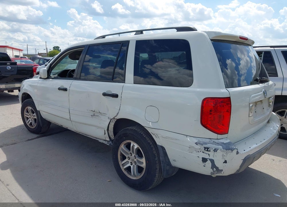 2003 HONDA PILOT EX-L VIN: 2HKYF18613H589292