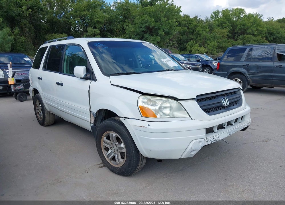 2003 HONDA PILOT EX-L VIN: 2HKYF18613H589292