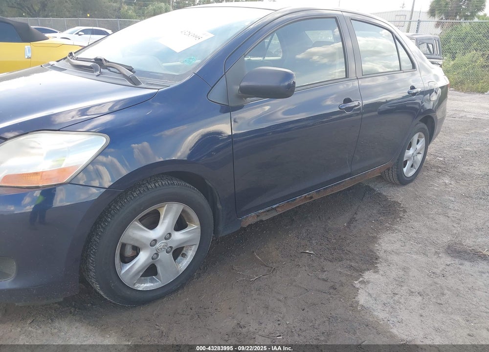 2008 TOYOTA YARIS VIN: JTDBT923081262196