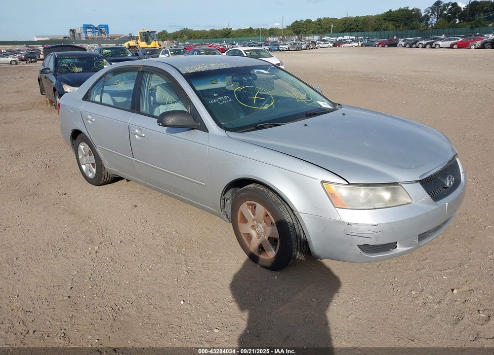2008 HYUNDAI SONATA GLS VIN: 5NPET46C78H369233
