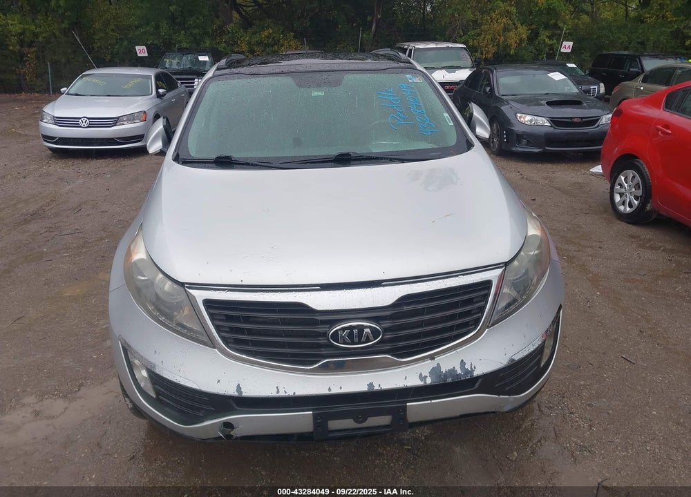 2011 KIA SPORTAGE VIN: KNDPCCA28B7037749
