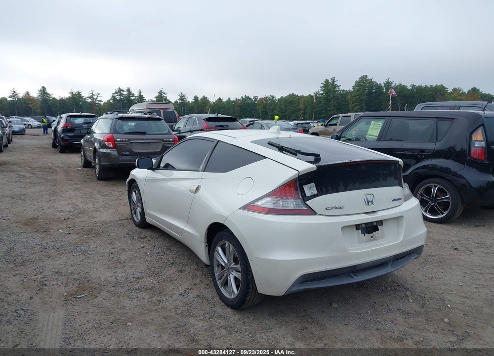 2011 HONDA CR-Z VIN: JHMZF1C43BS011851