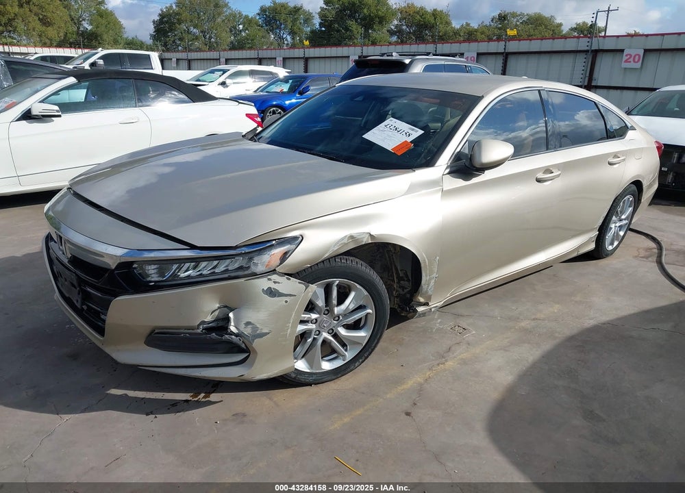 2019 HONDA ACCORD LX VIN: 1HGCV1F18KA014165