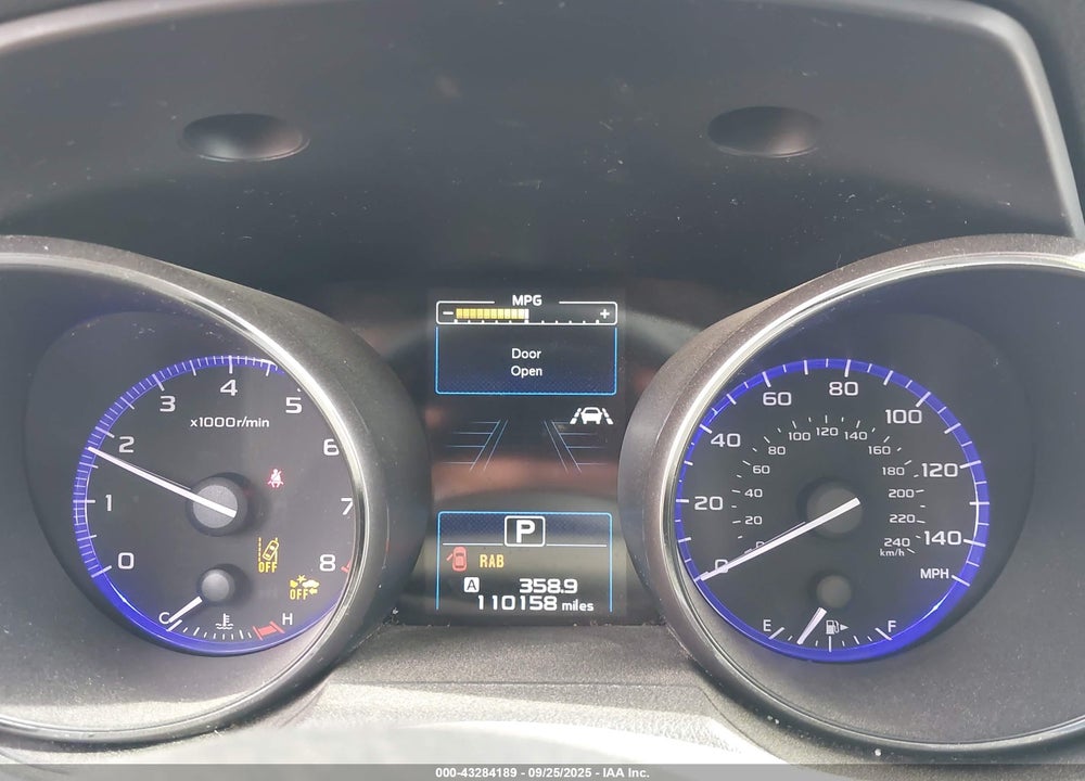 2019 SUBARU OUTBACK VIN: 4S4BSANC6K3368241