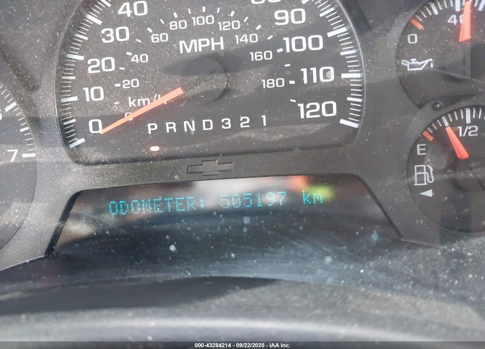 2007 CHEVROLET TRAILBLAZER VIN: 1GNDS13S972291294