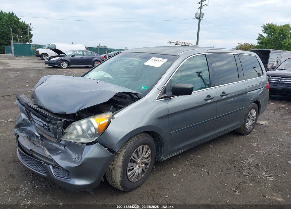 2009 HONDA ODYSSEY LX VIN: 5FNRL38259B018563