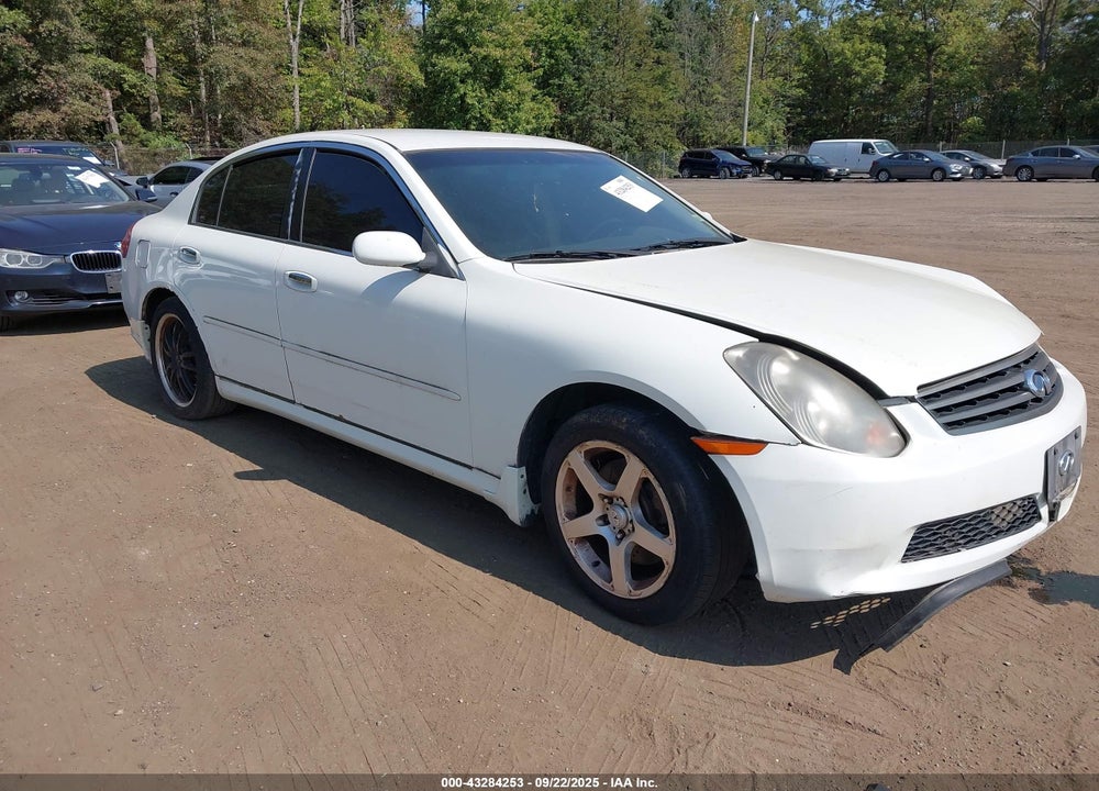 2006 INFINITI G35X VIN: JNKCV51F16M604073