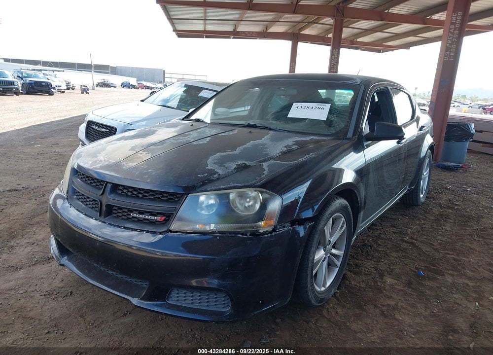2014 DODGE AVENGER VIN: 1C3CDZAG2EN165600