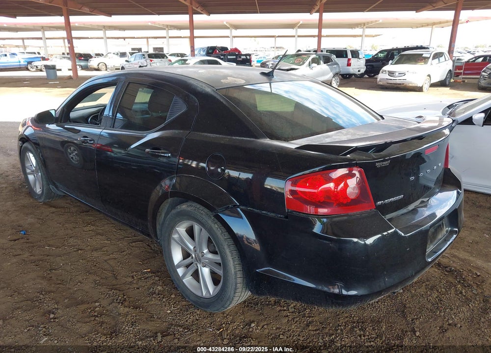 2014 DODGE AVENGER VIN: 1C3CDZAG2EN165600