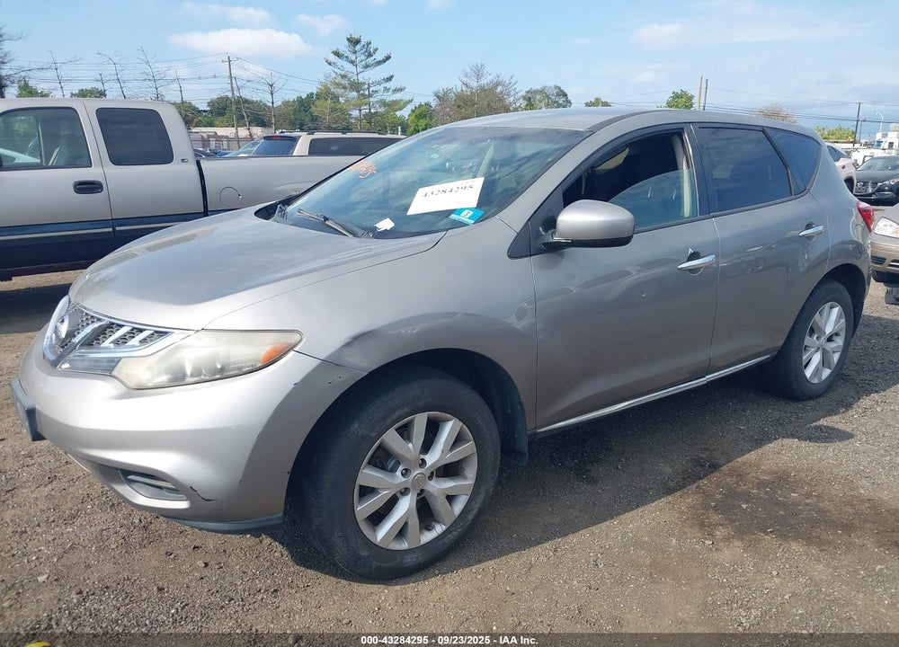 2011 NISSAN MURANO S VIN: JN8AZ1MW3BW162191