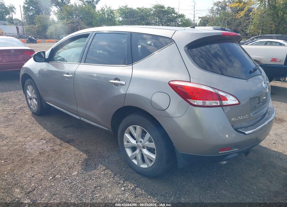 2011 NISSAN MURANO S VIN: JN8AZ1MW3BW162191