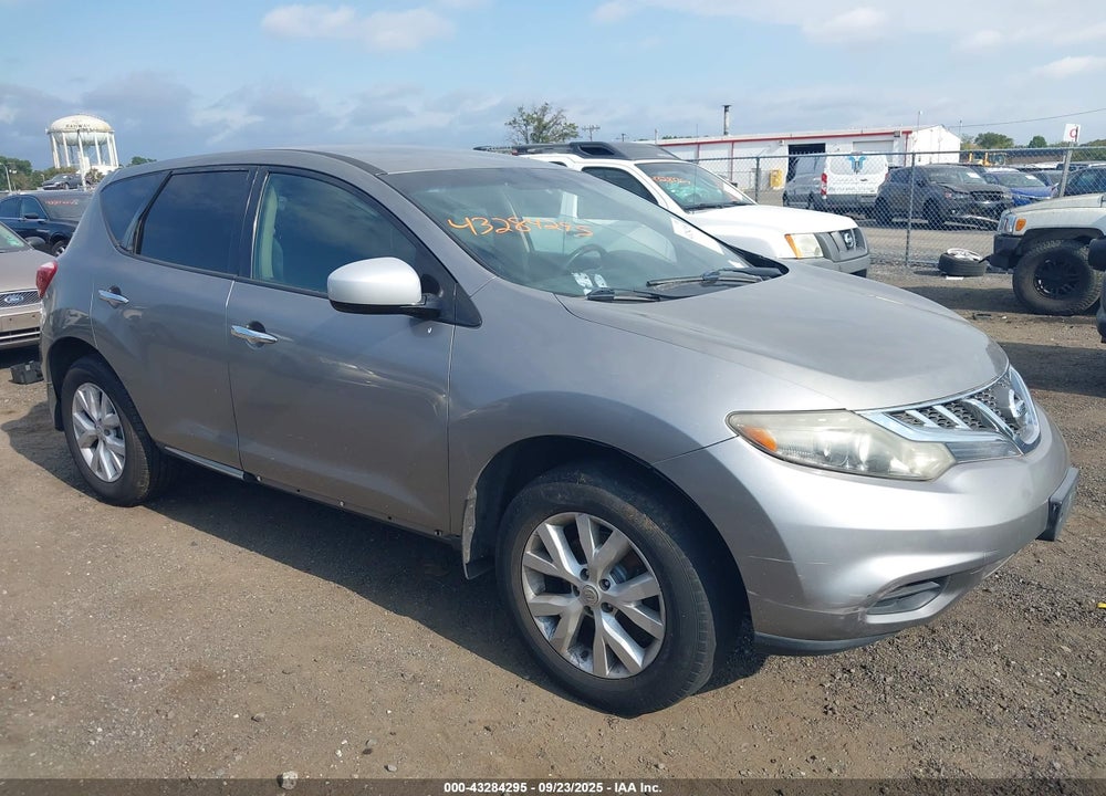 2011 NISSAN MURANO S VIN: JN8AZ1MW3BW162191