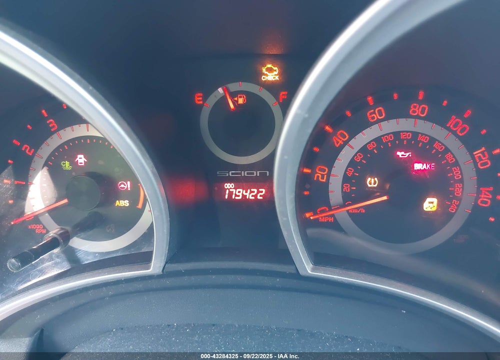 2014 SCION TC 10 SERIES VIN: JTKJF5C78E3072720