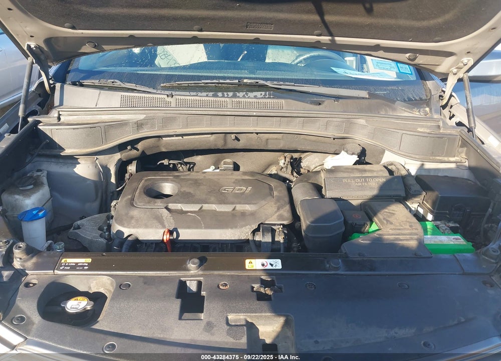 2017 HYUNDAI SANTA FE VIN: 5XYZTDLBXHG441059