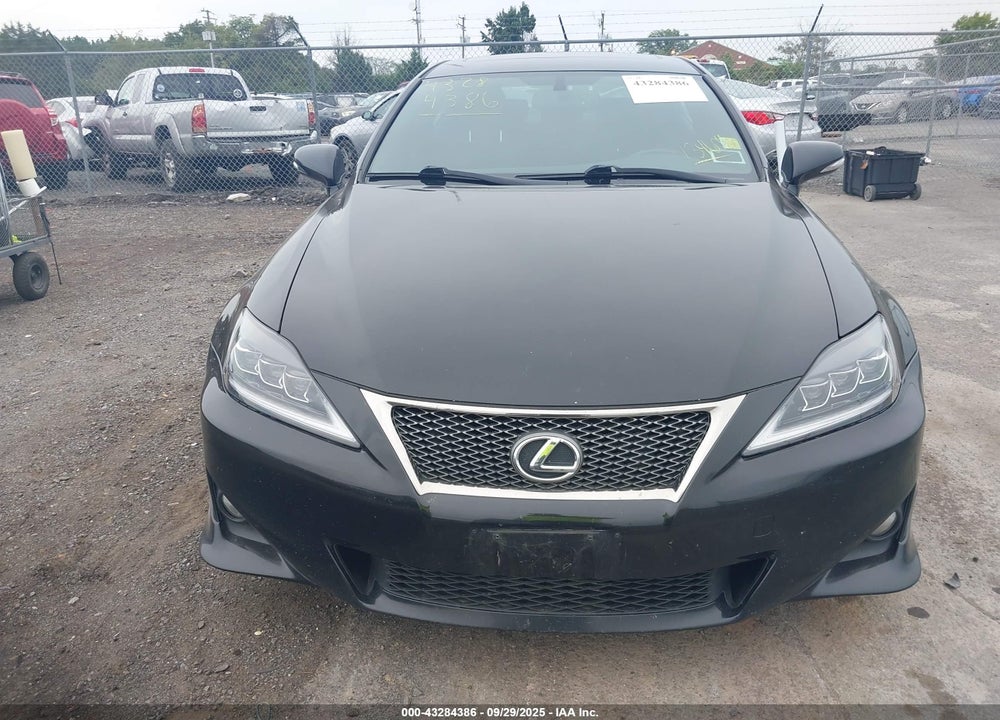 2011 LEXUS IS 250 VIN: JTHBF5C20B5134609