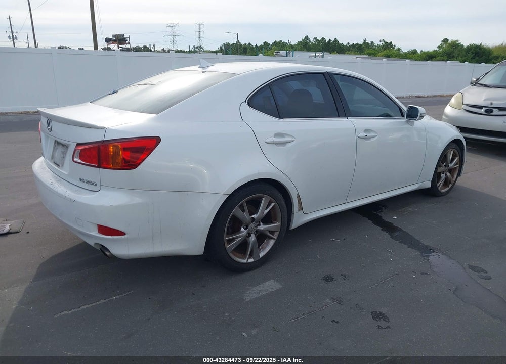2010 LEXUS IS 250 VIN: JTHBF5C28A5121475