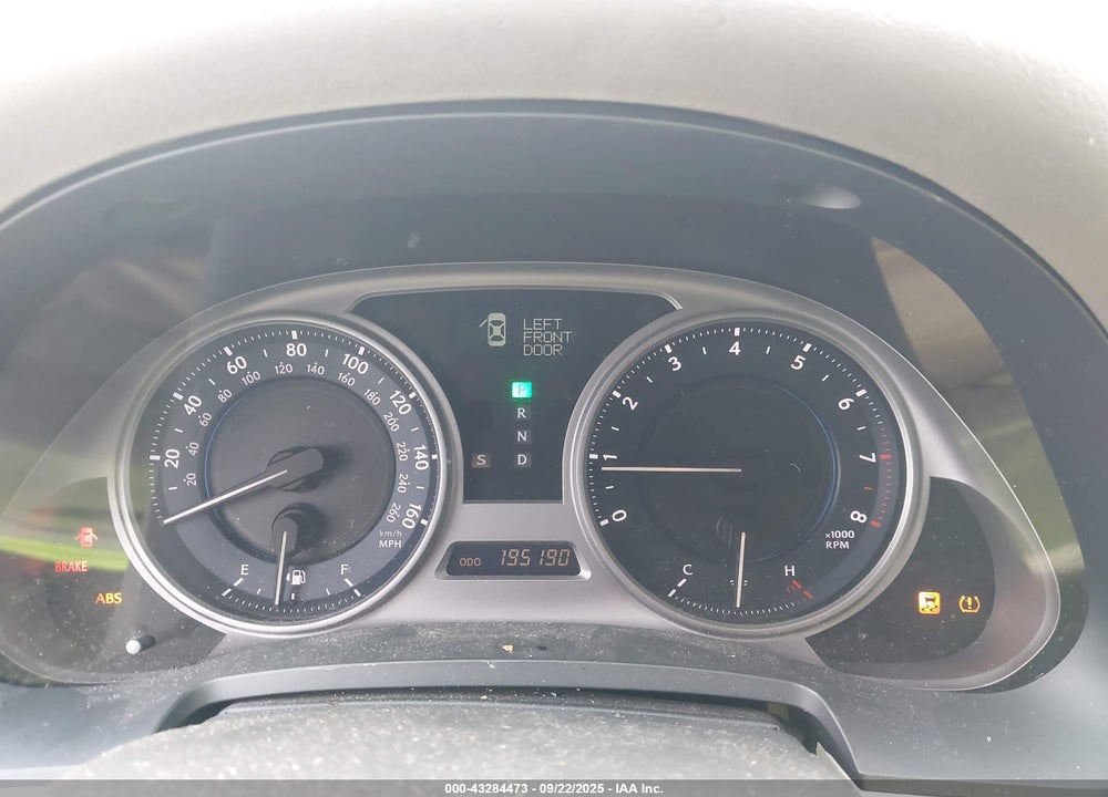 2010 LEXUS IS 250 VIN: JTHBF5C28A5121475
