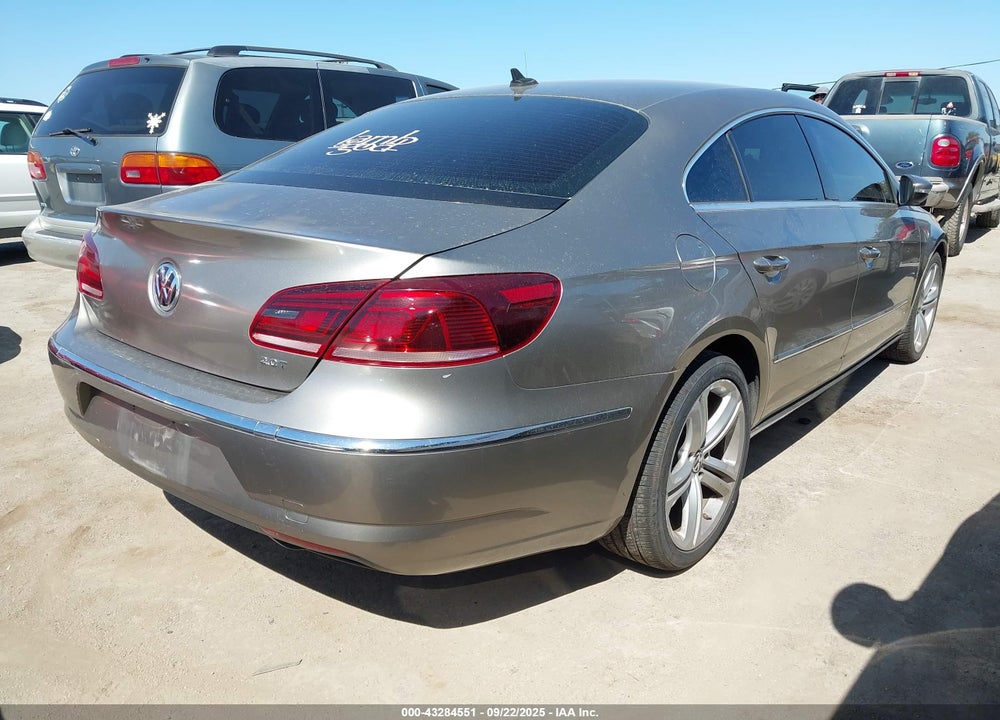 2013 VOLKSWAGEN CC VIN: WVWBP7AN7DE537142