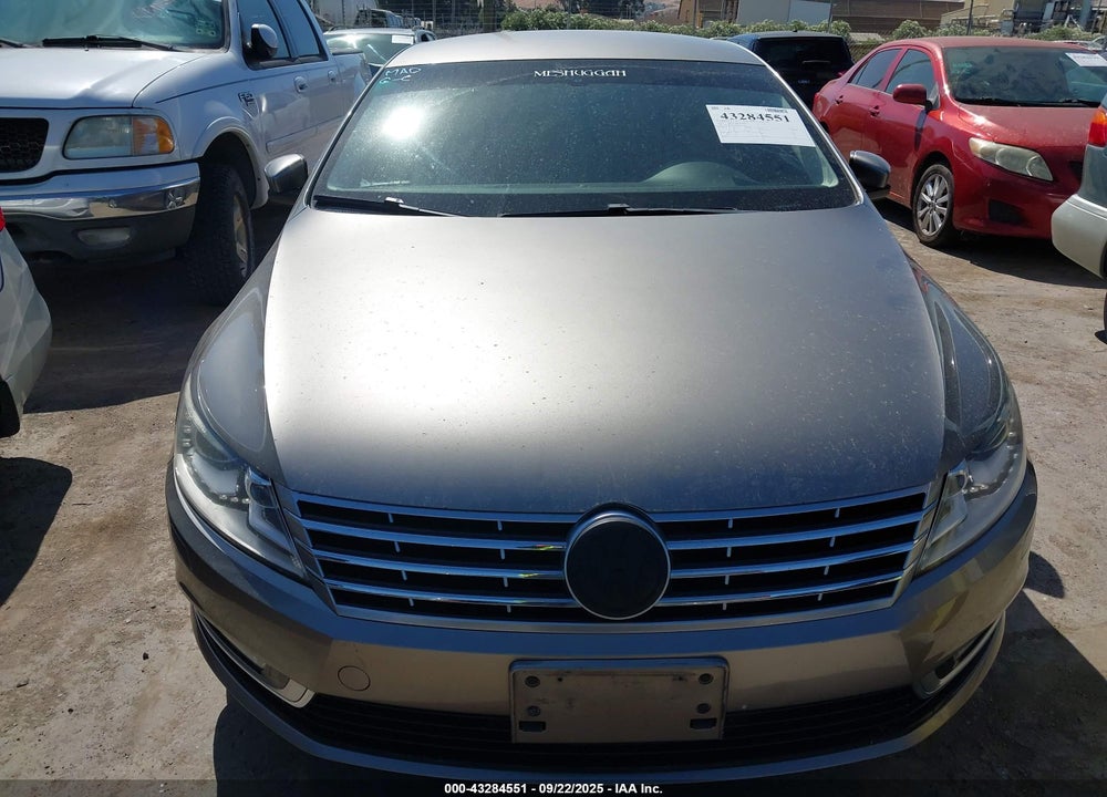 2013 VOLKSWAGEN CC VIN: WVWBP7AN7DE537142