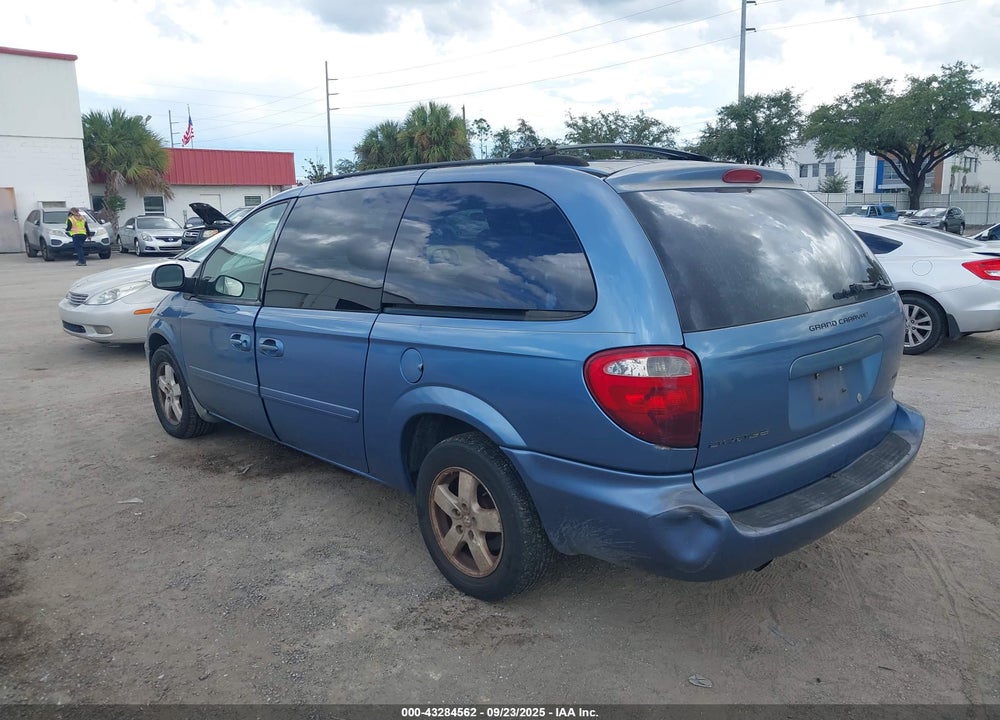 2007 DODGE GRAND CARAVAN SXT VIN: 2D4GP44L27R193924
