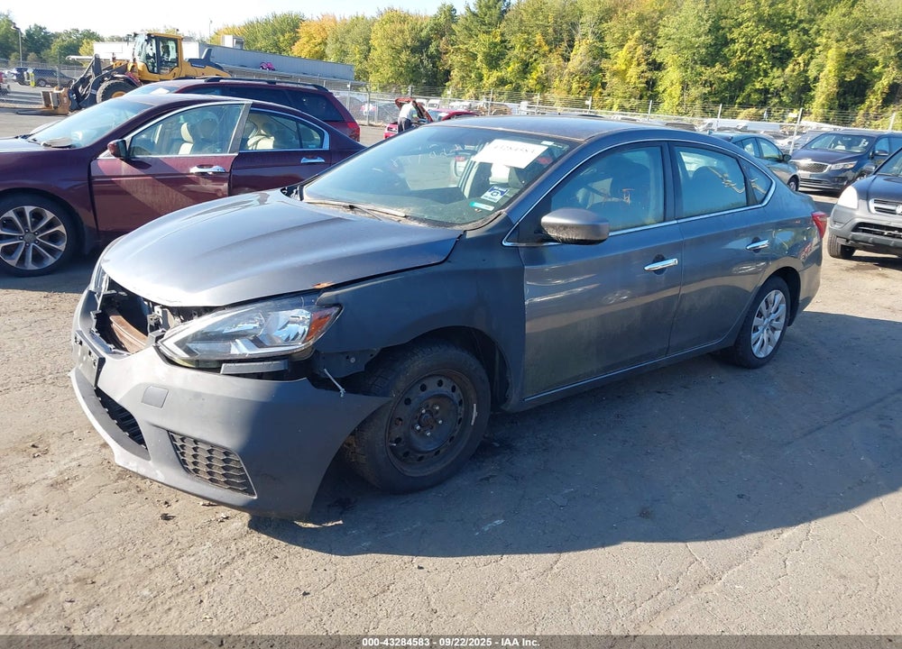 2016 NISSAN SENTRA S VIN: 3N1AB7AP9GL683285
