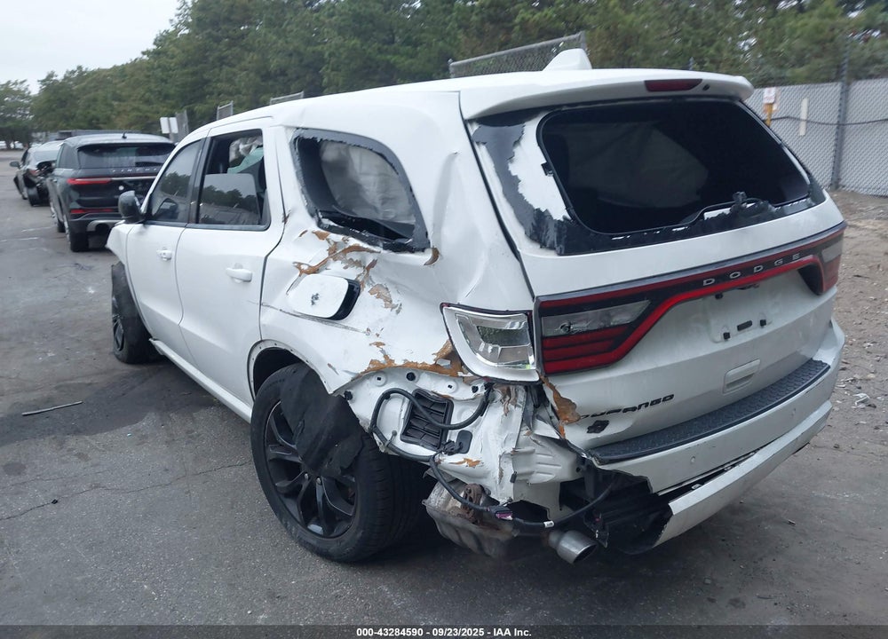 2019 DODGE DURANGO VIN: 1C4RDJAGXKC605707