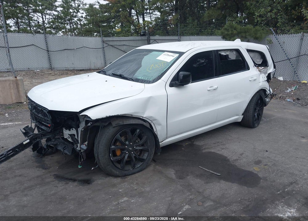 2019 DODGE DURANGO VIN: 1C4RDJAGXKC605707