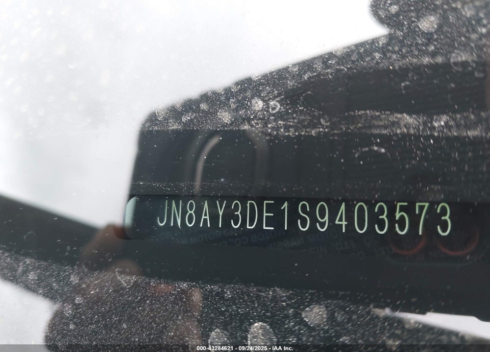 2025 NISSAN ARMADA PRO-4X 4WD VIN: JN8AY3DE1S9403573