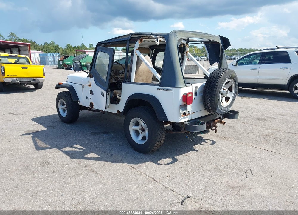 1991 JEEP WRANGLER / YJ S VIN: 2J4FY19P3MJ117746