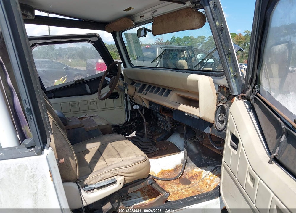 1991 JEEP WRANGLER / YJ S VIN: 2J4FY19P3MJ117746